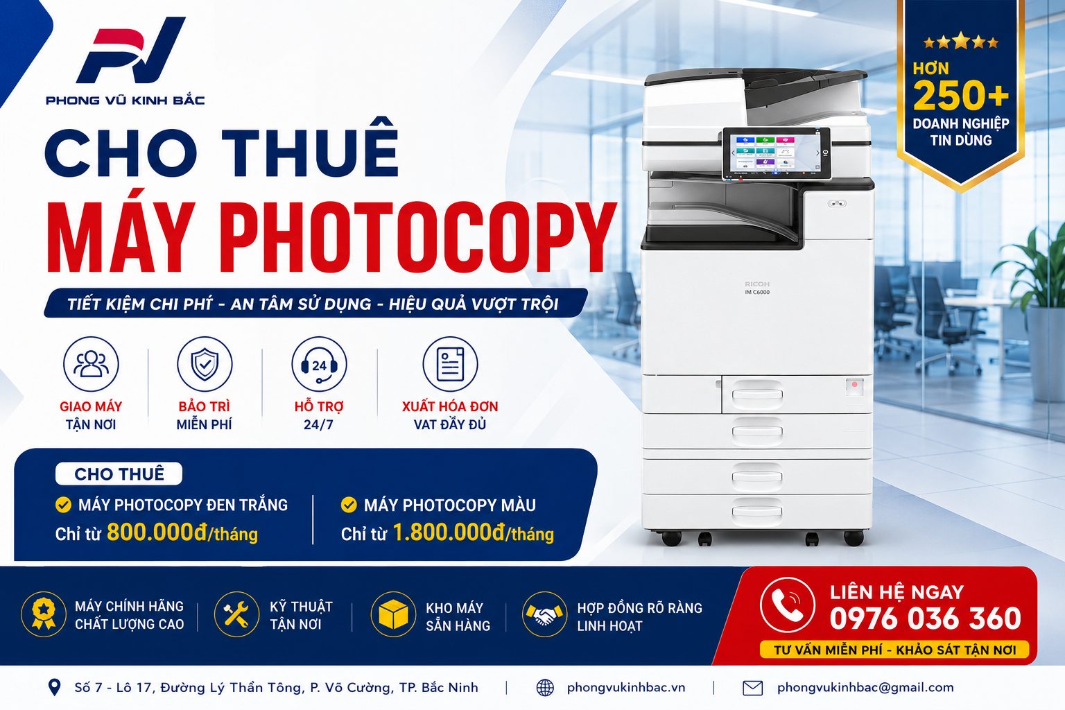 CHO THUÊ MÁY PHOTOCOPY CHUYÊN NGHIỆP TẠI BẮC NINH, BẮC GIANG, HẢI DƯƠNG, HƯNG YÊN, THÁI NGUYÊN 2 9953c211 61dd 4939 b523 f79d696cd417
